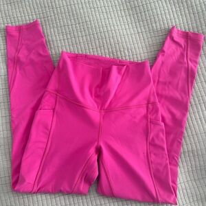 Lululemon Align HR with pockets, sonic pink, size 4